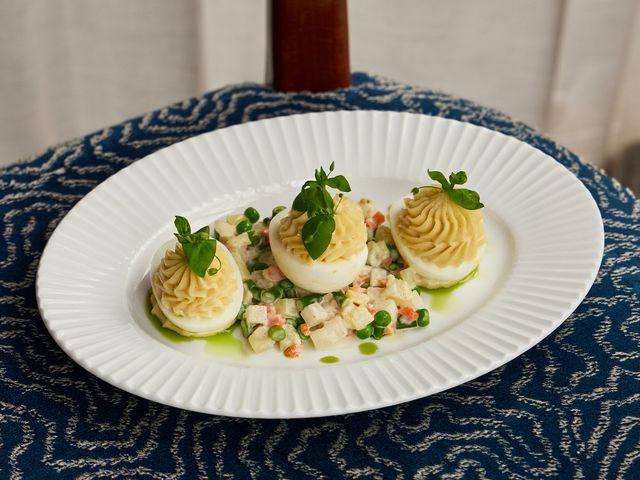 La Lorraine OEufs plein air mimosa